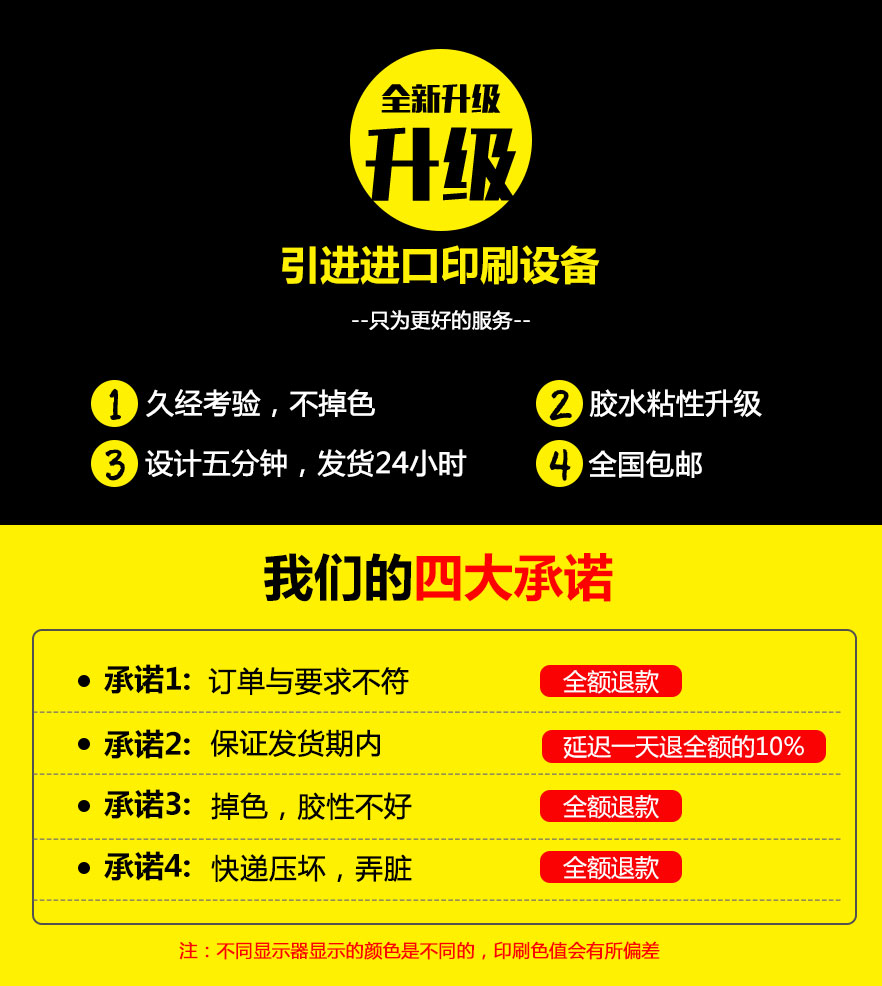 橙色社交距離貼